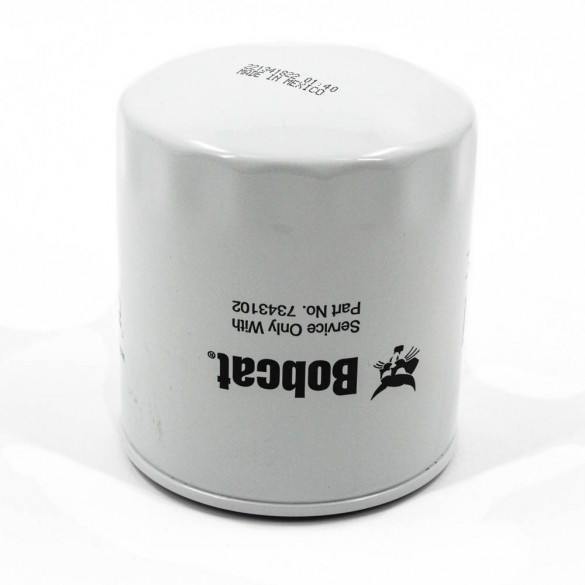 Genuine Bobcat 7343102 Spin On Oil Filter for heavy plant machinery from Holm (L10-0235-BOB)